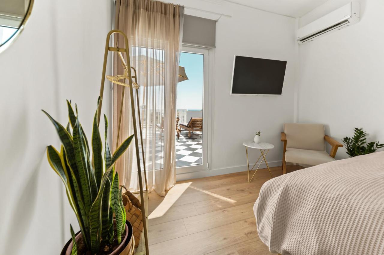 Luxurious Apartment With Big Sea View Terrace - Central Location Афіни Екстер'єр фото